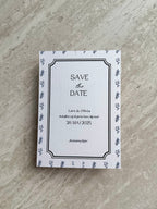 Save the date - Belleframe Rose