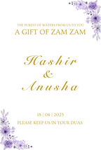 Zamzam-flasker i smukke designs