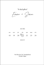 Save the date - Timeless