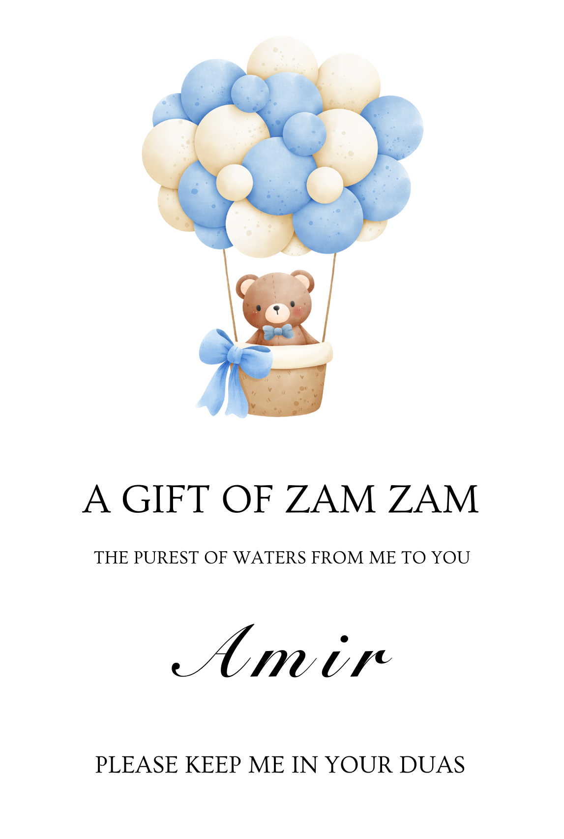 Zamzam-flasker i smukke designs
