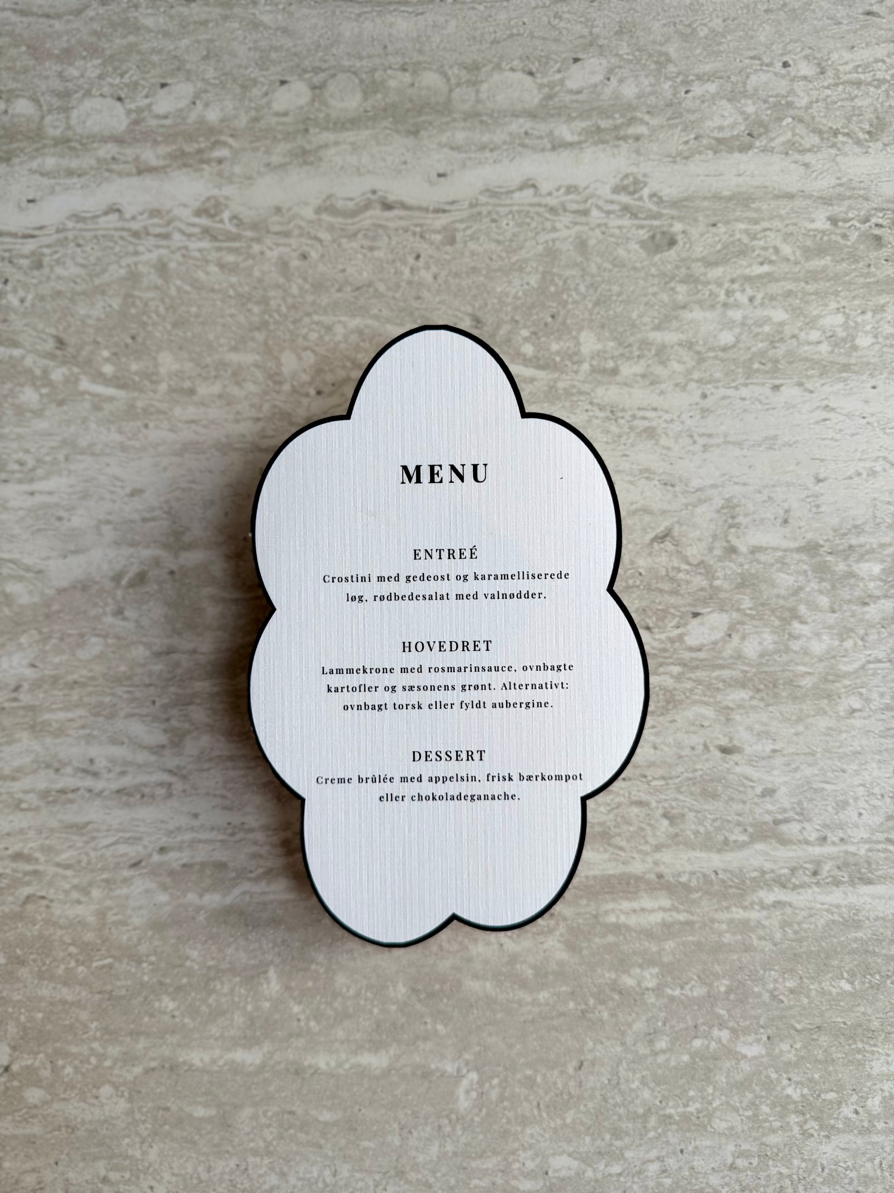 Blossom Cloud Menu