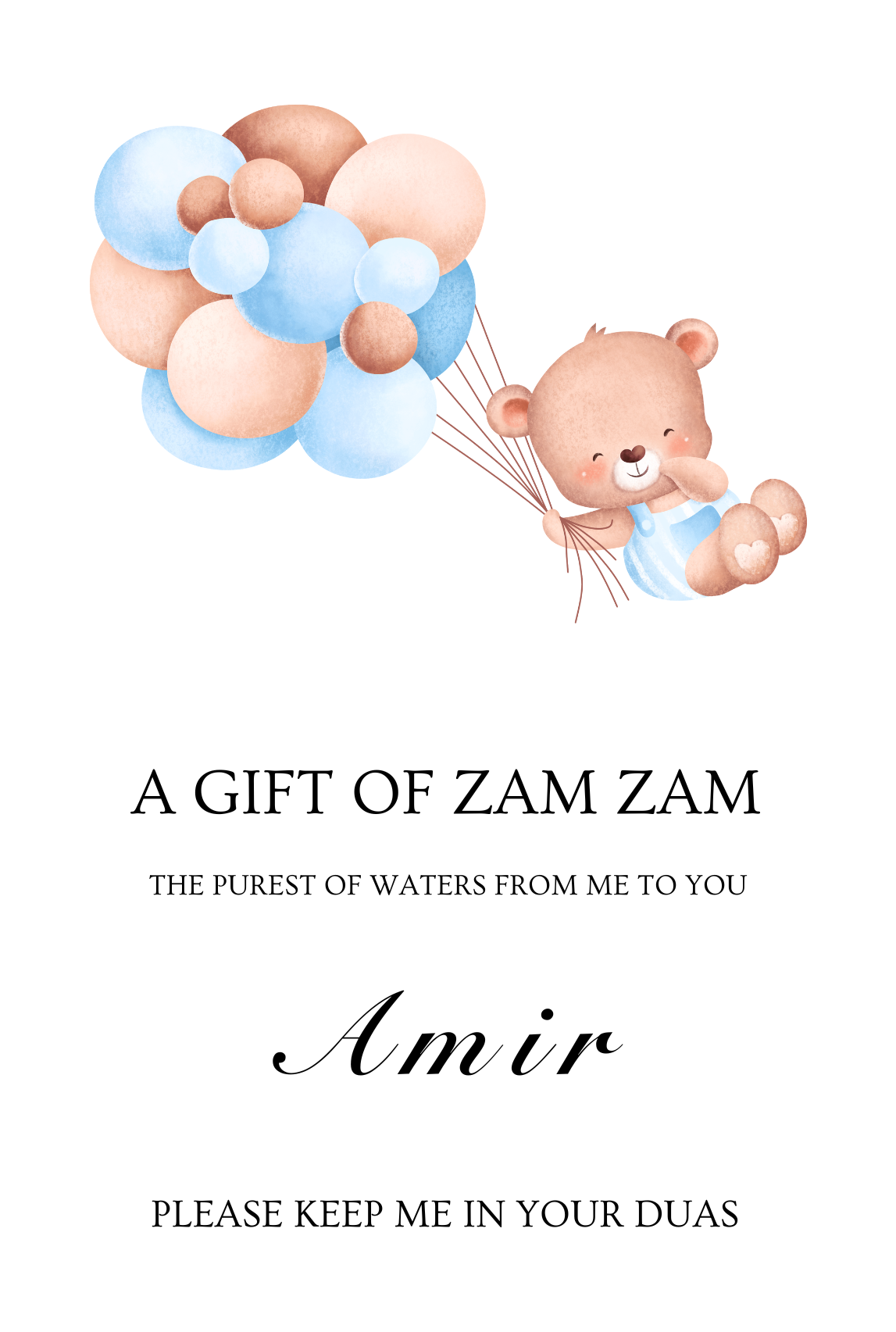 Zamzam-flasker i smukke designs