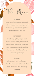Blush Menu