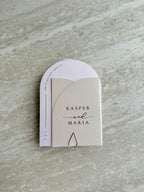 Bryllupsinvitation - Soft Bow