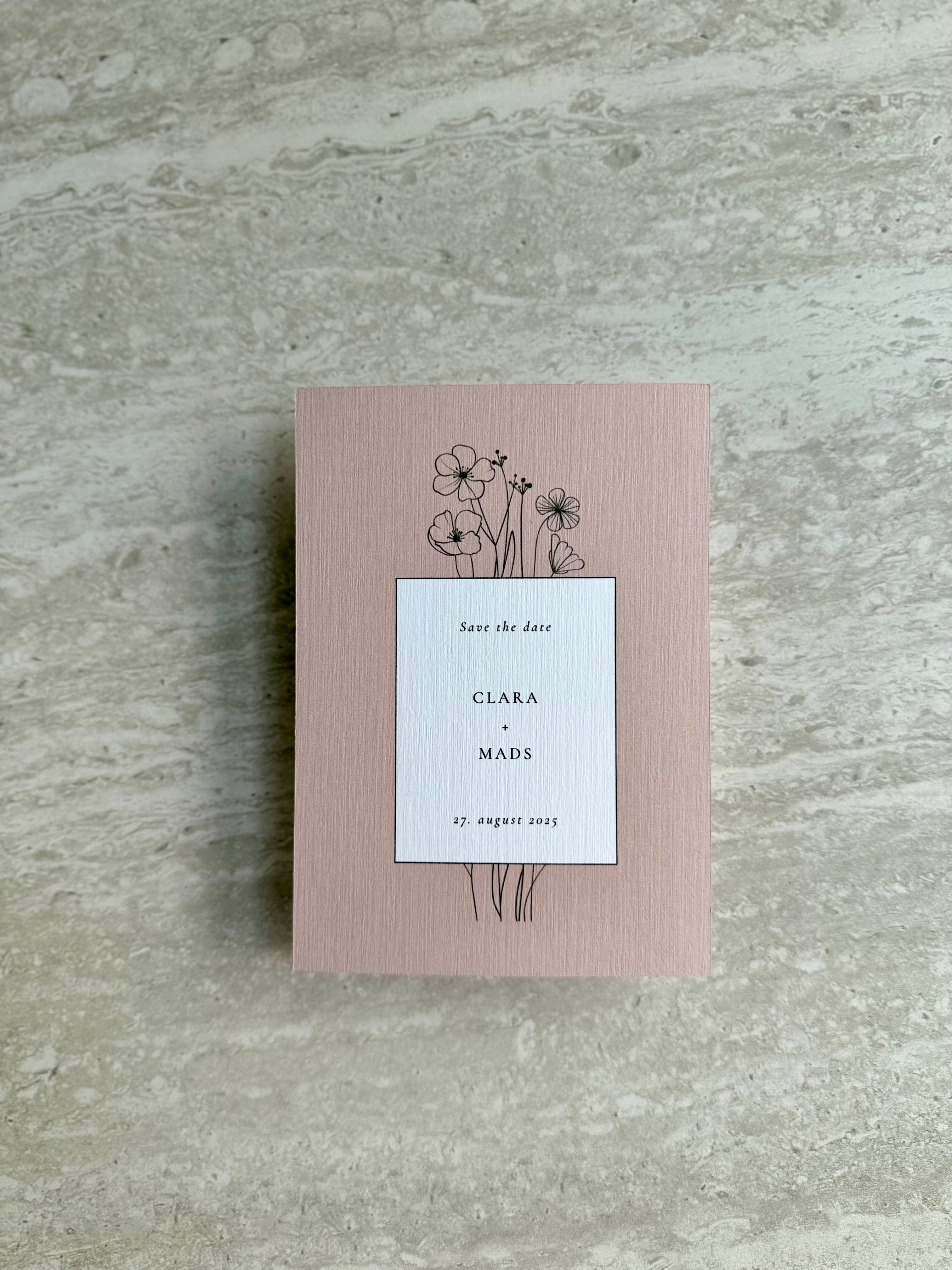 Save the date - Botanica Collection Beige