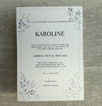 Konfirmationsinvitation - Classic Frame Green