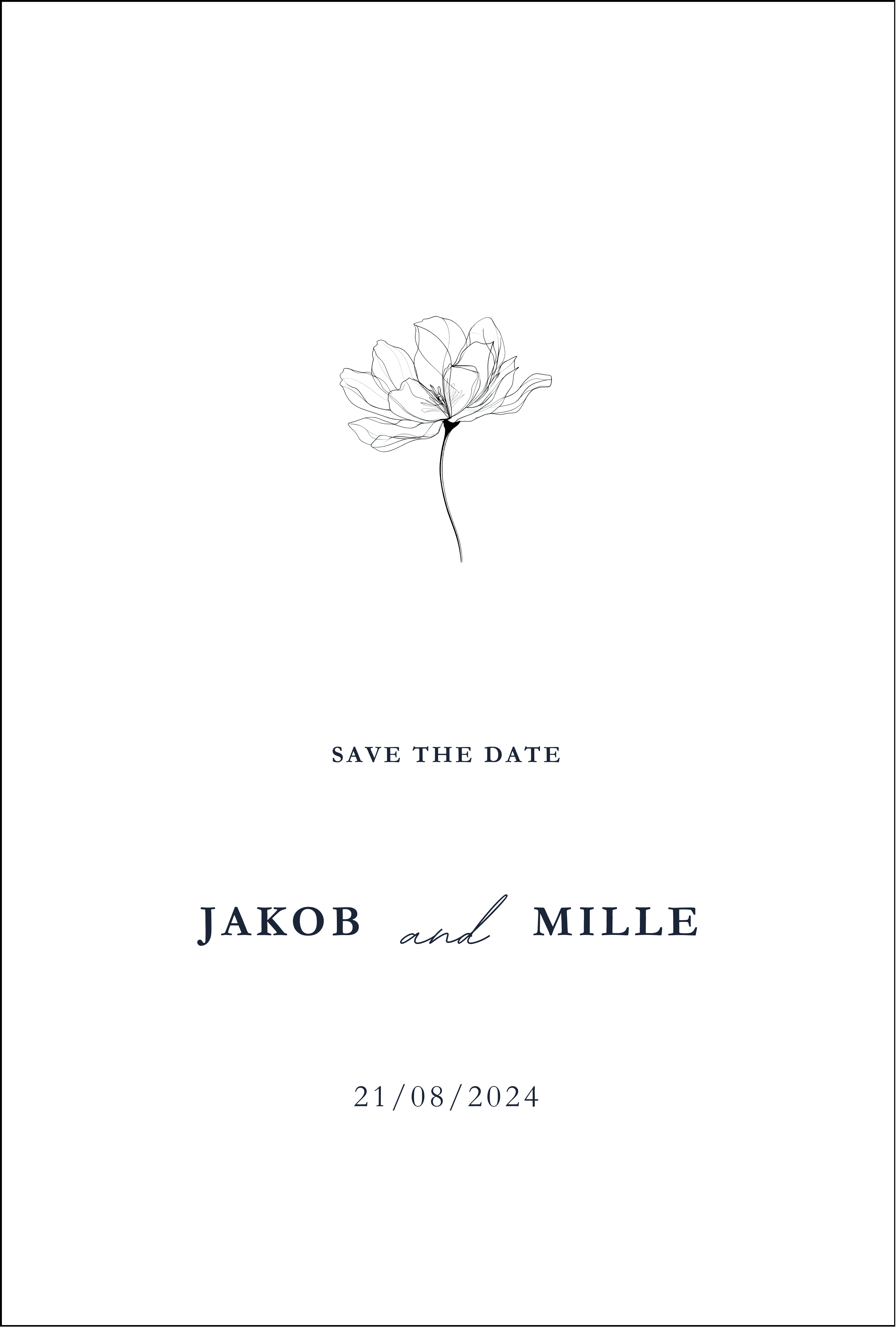 Save the date - Linea Pæon