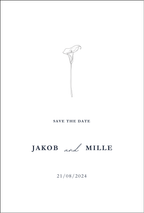 Save the date - Linea Calle Lilje