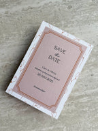 Save the date - Belleframe Rose Beige