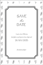 Save the date - Belleframe Rose