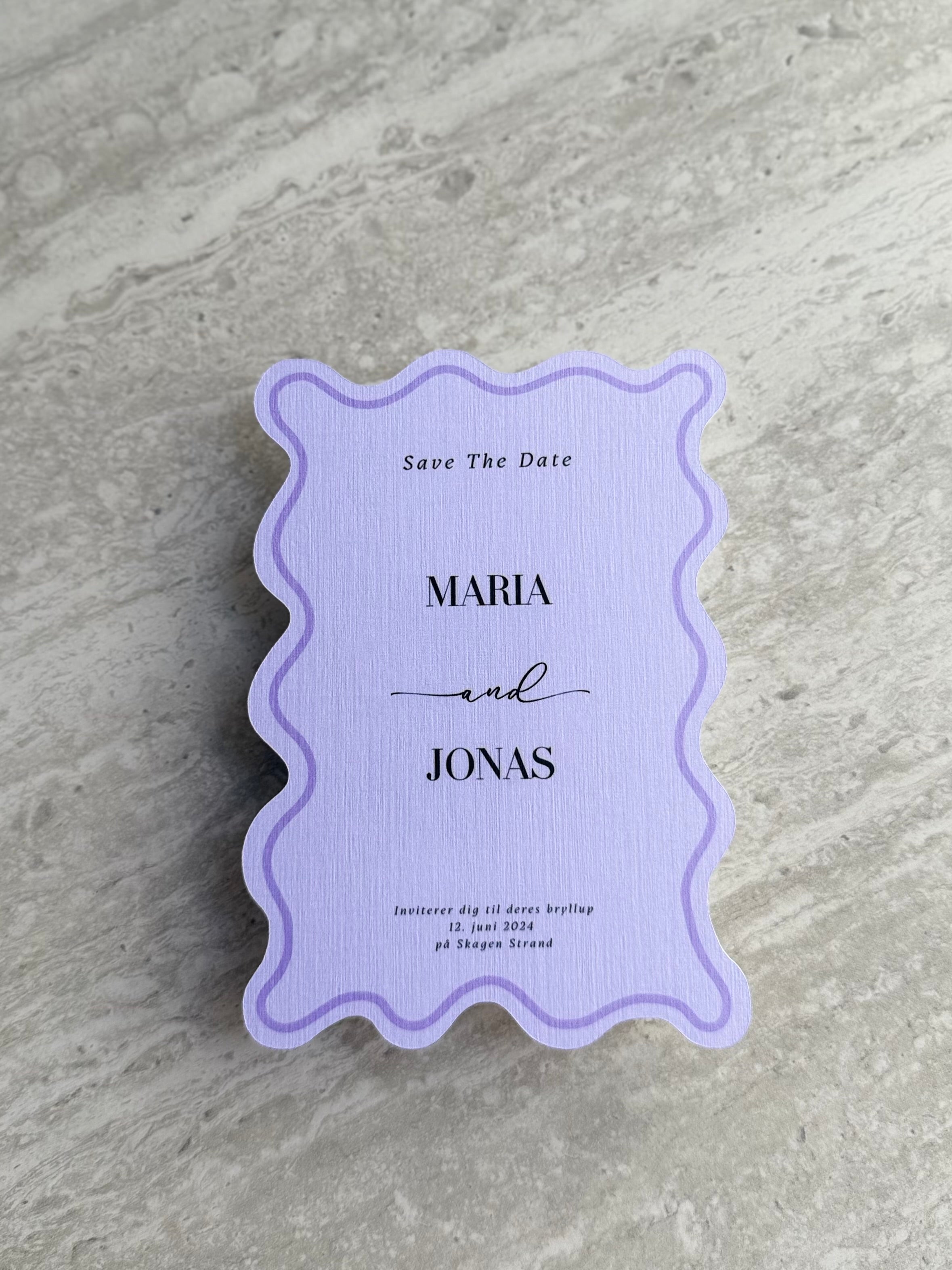 Save the date - Breeze Collection Lilla