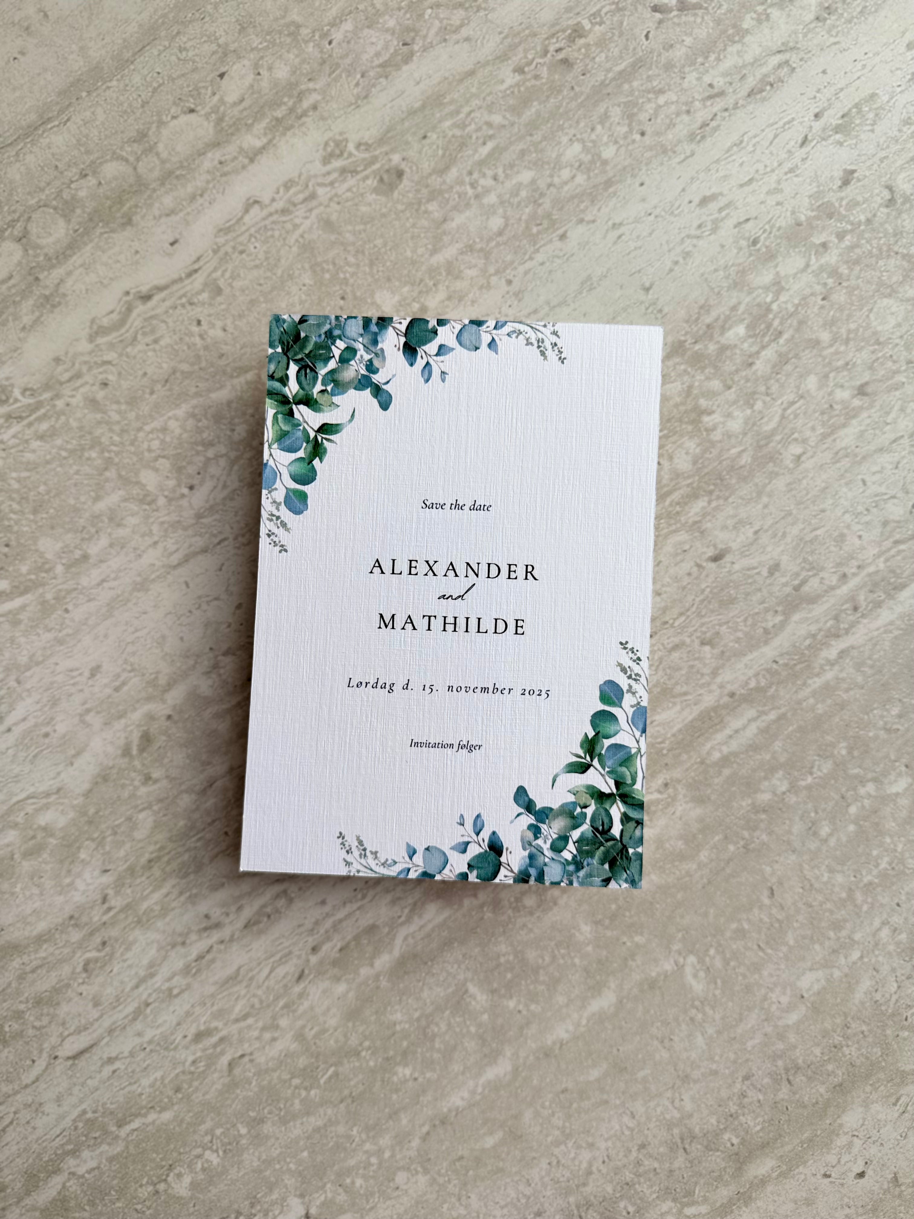 Save the date - Green Harmony - Save the date