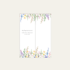 Bryllupsinvitation - Gatefold Wild flowers