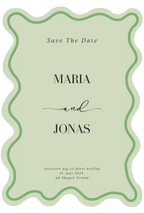 Save the date - Breeze Collection Green