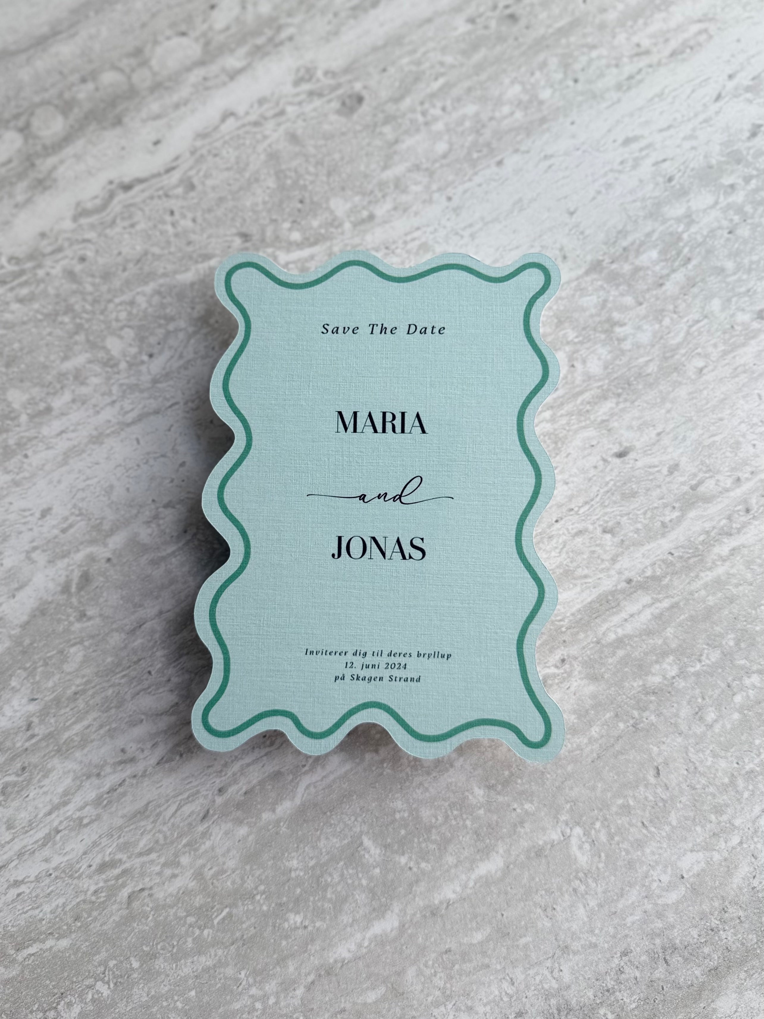 Save the date - Breeze Collection Green