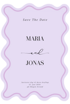 Save the date - Breeze Collection Lilla