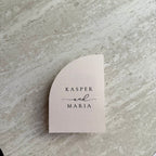 Bryllupsinvitation - Soft Bow