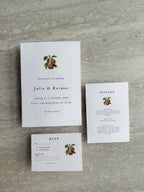 Bryllupsinvitation - Olive