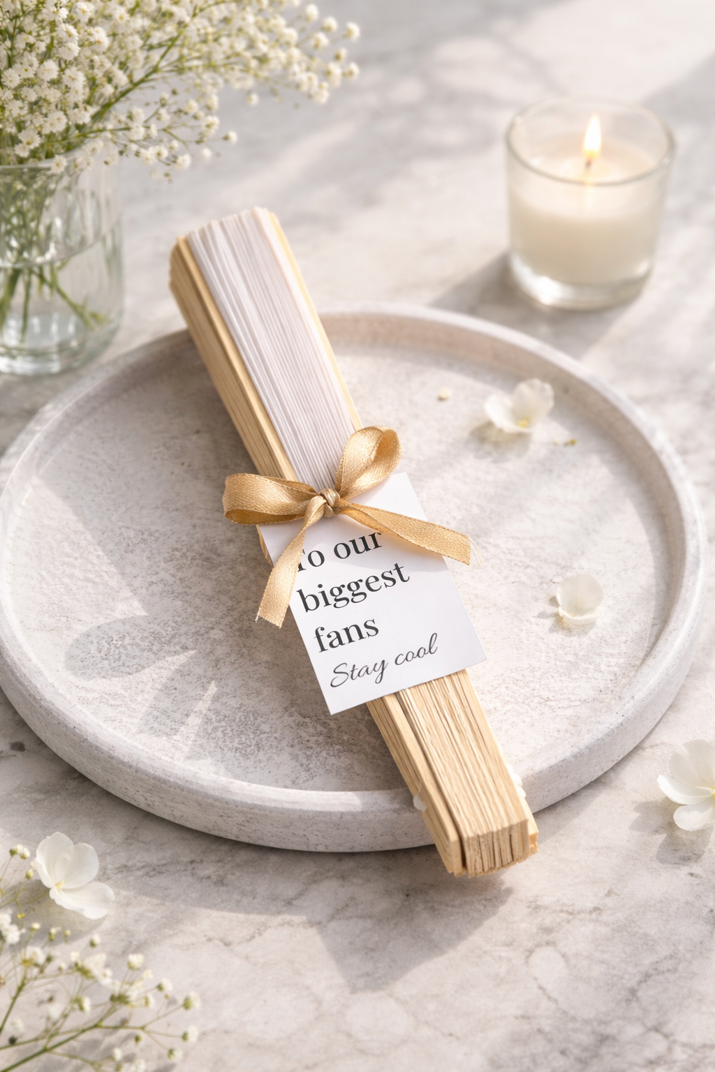 Bryllupsvifte - stay cool