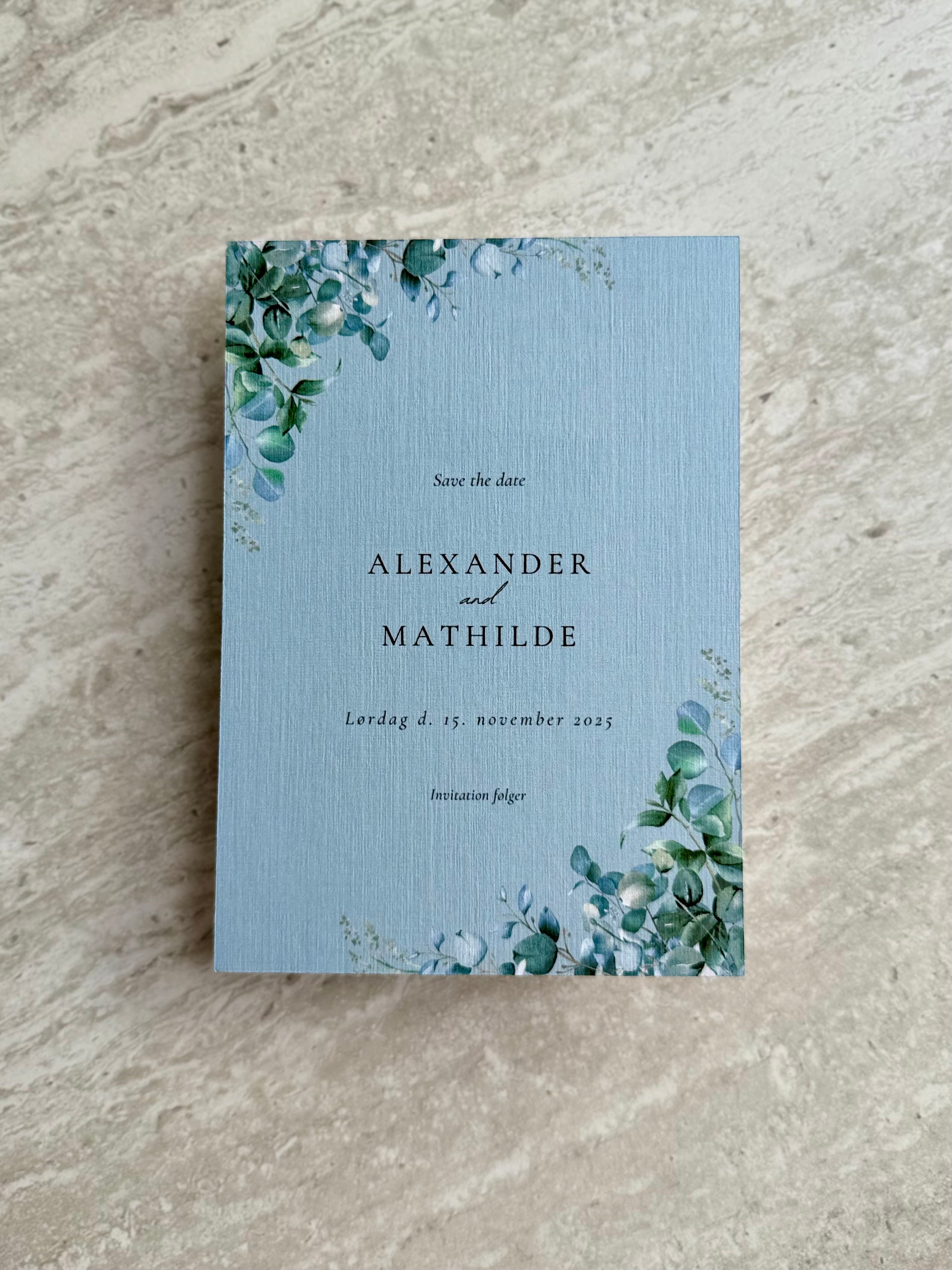 Save the date - Green Harmony G - Save the date