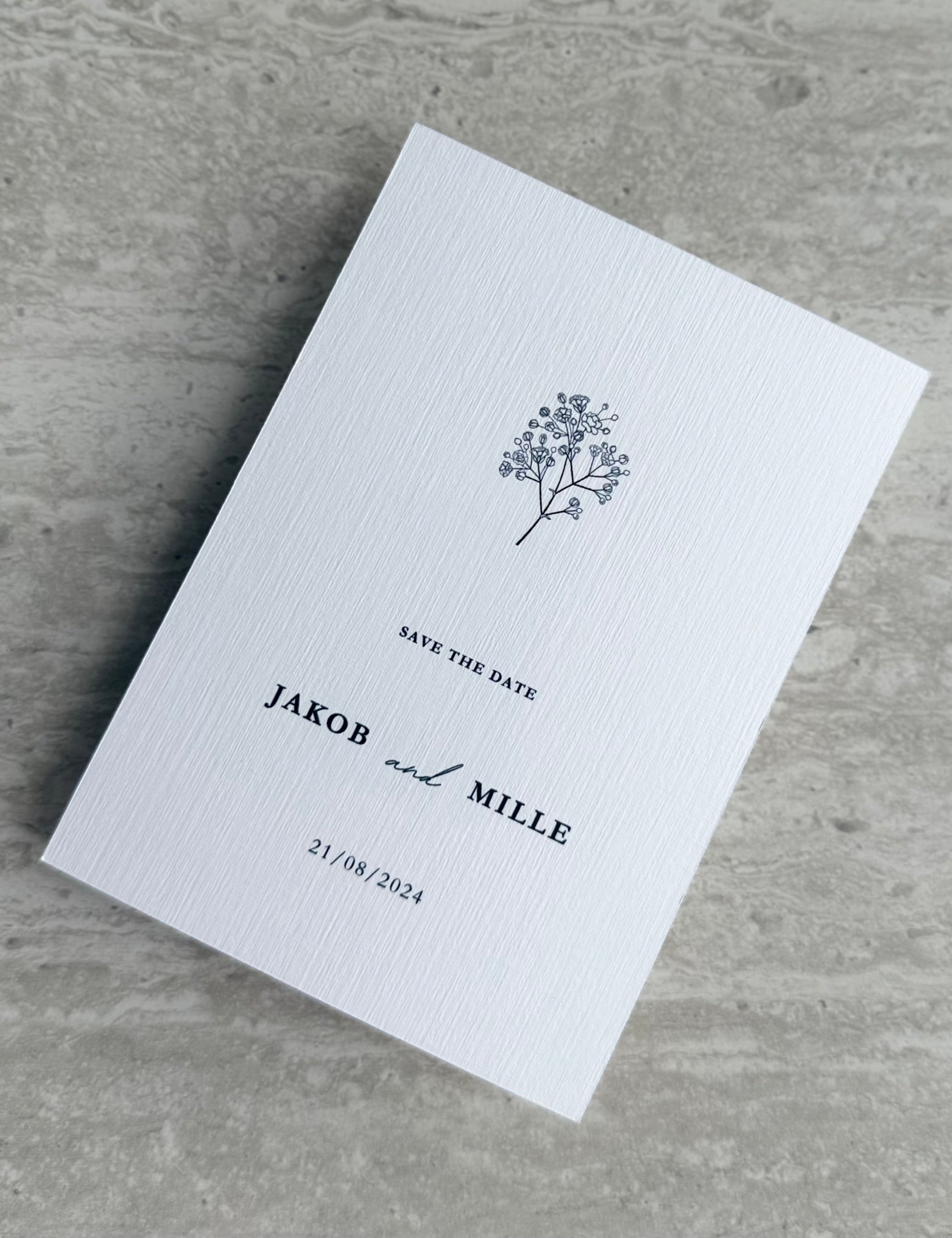 Save the date - Linea Brudeslør