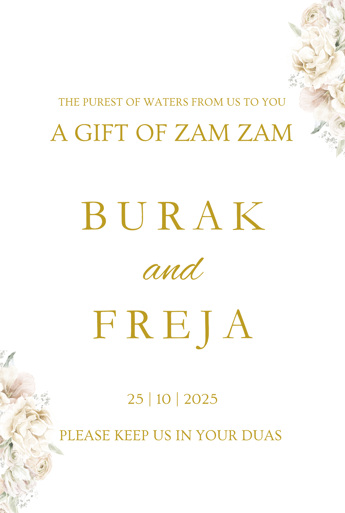 Zamzam-flasker i smukke designs