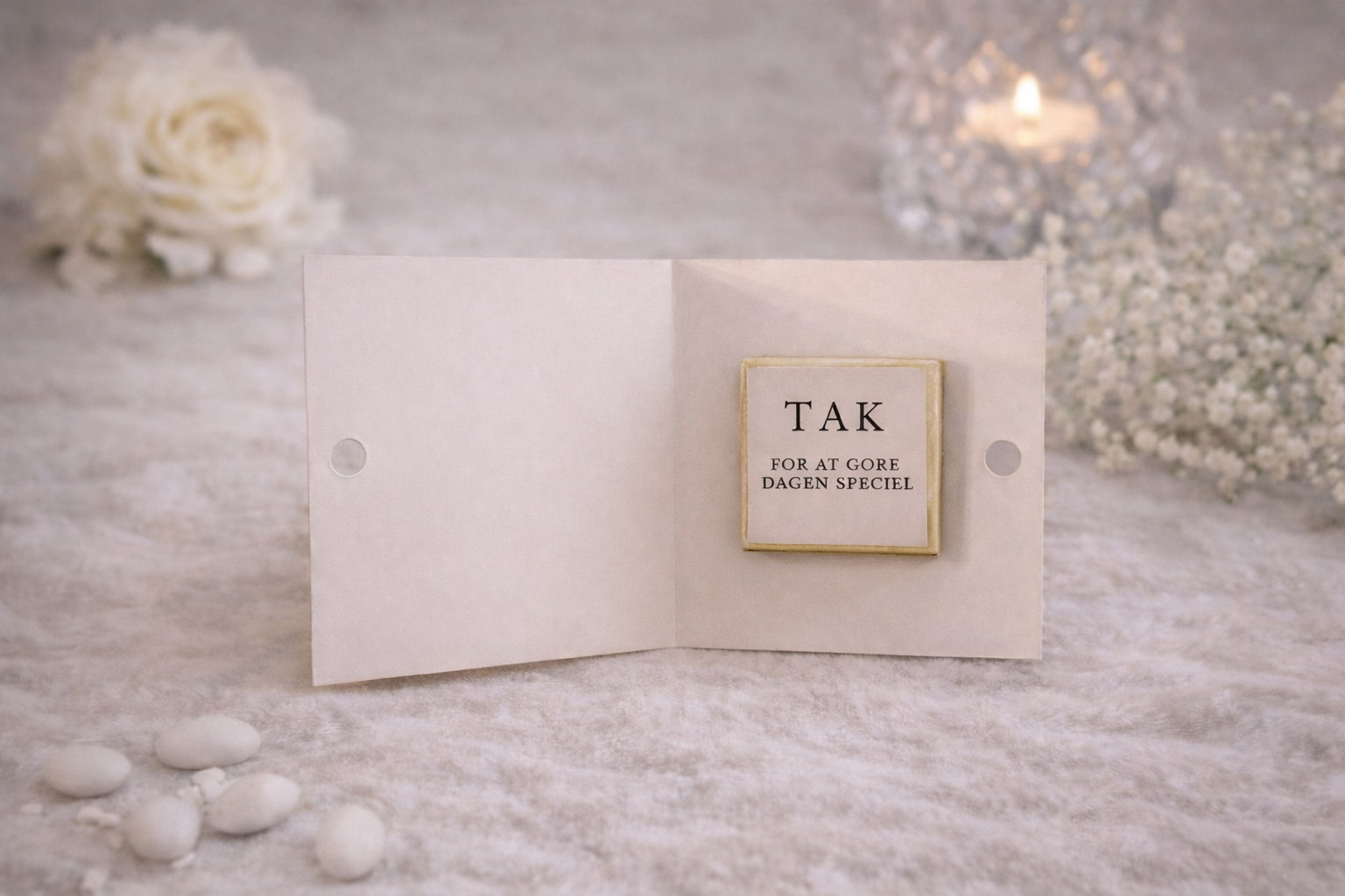 Personligt takkekort