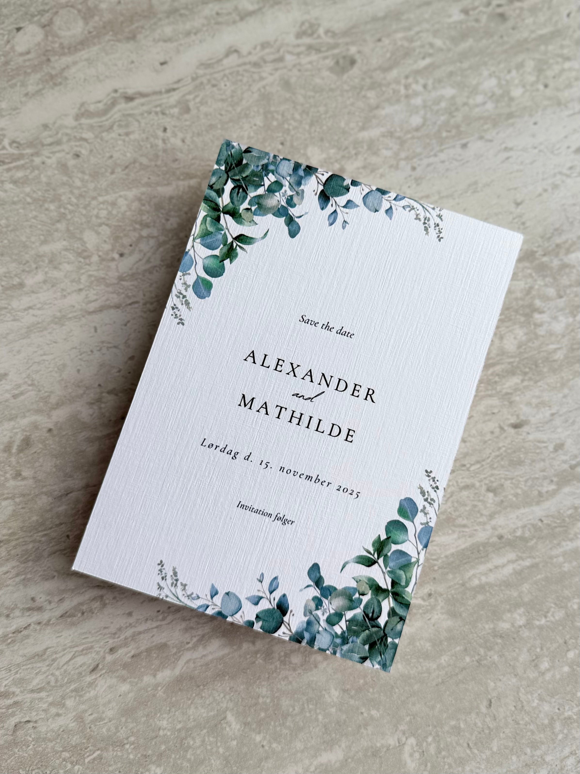 Save the date - Green Harmony - Save the date