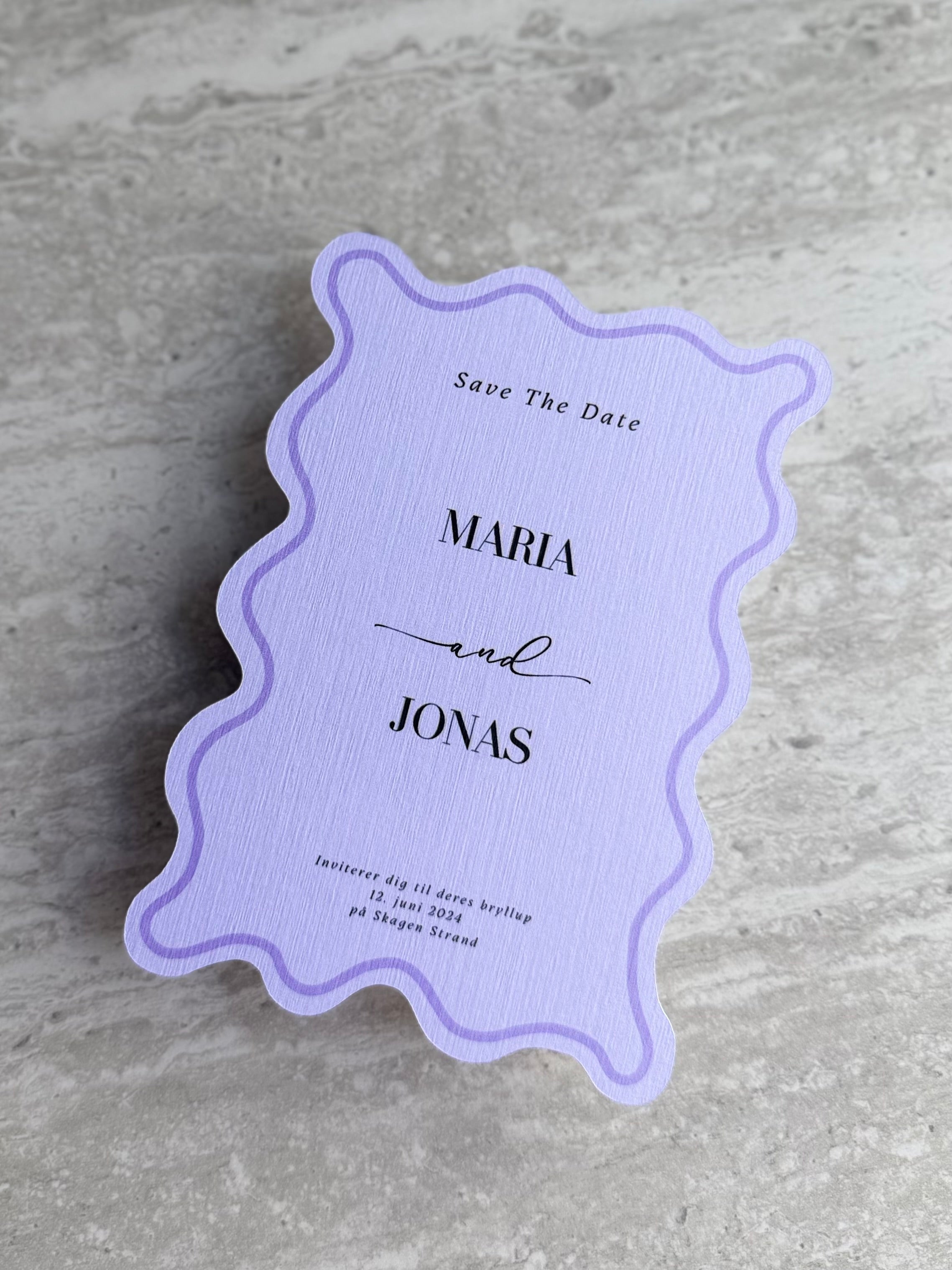 Save the date - Breeze Collection Lilla