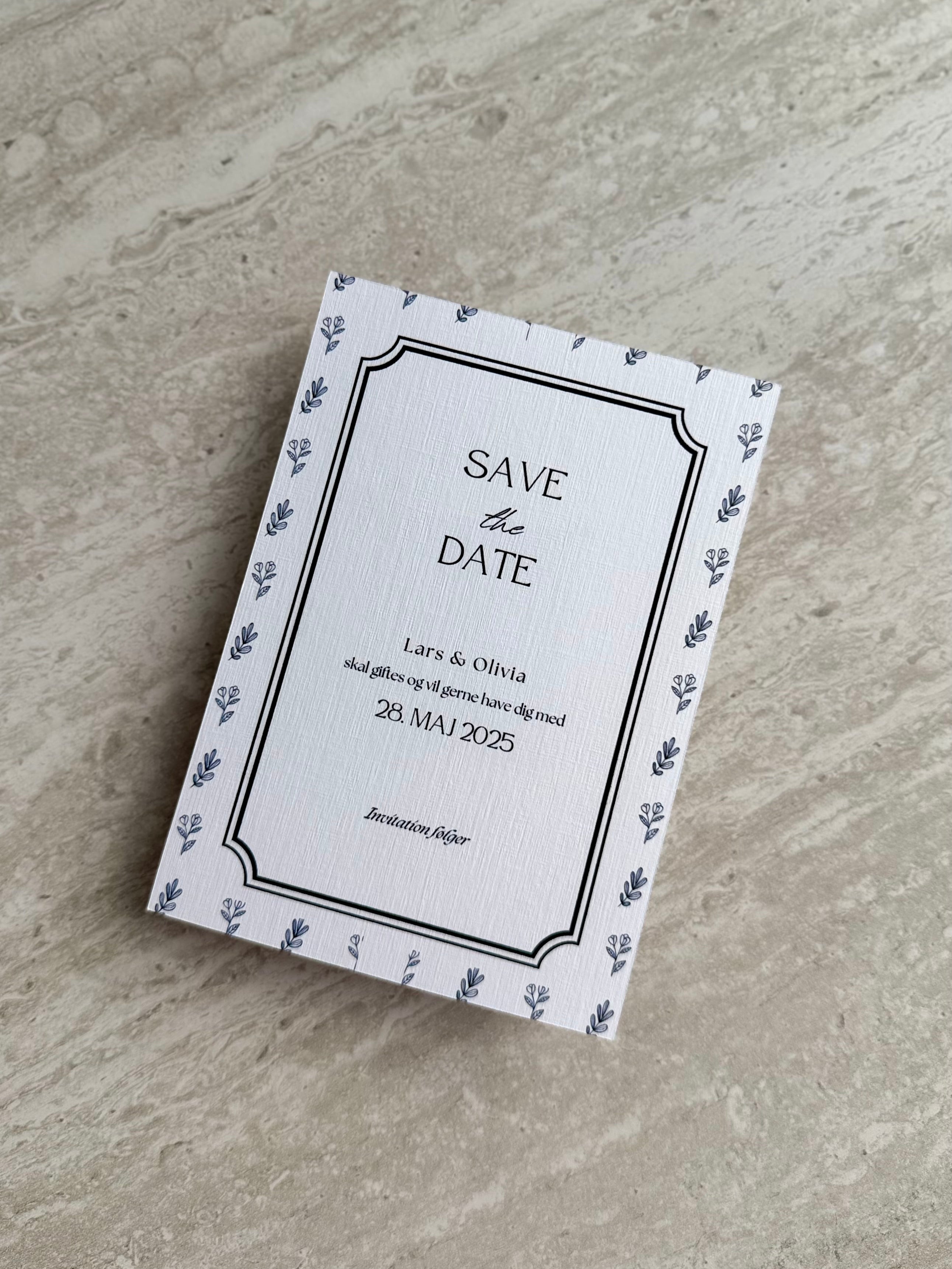 Save the date - Belleframe Rose