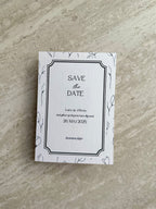 Save the date - Belleframe Collection Blomst